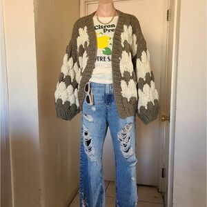 🆕️The Loren//Thick knitted Cardi